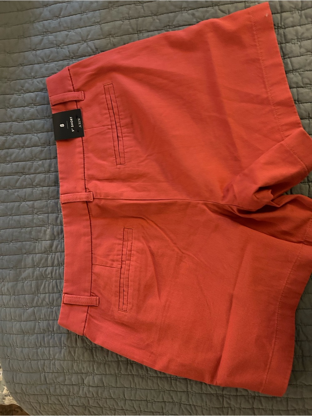 J. Crew Factory Coral Five-Inch Tailored Shorts
